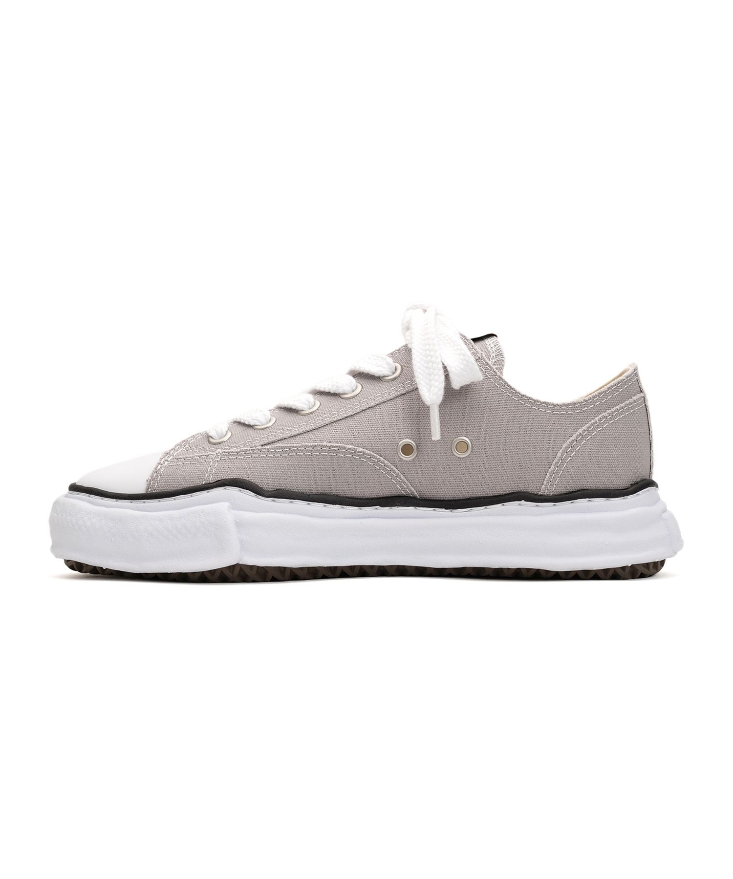 "PETERSON" OG Sole Canvas Low-top Sneaker - GRAY