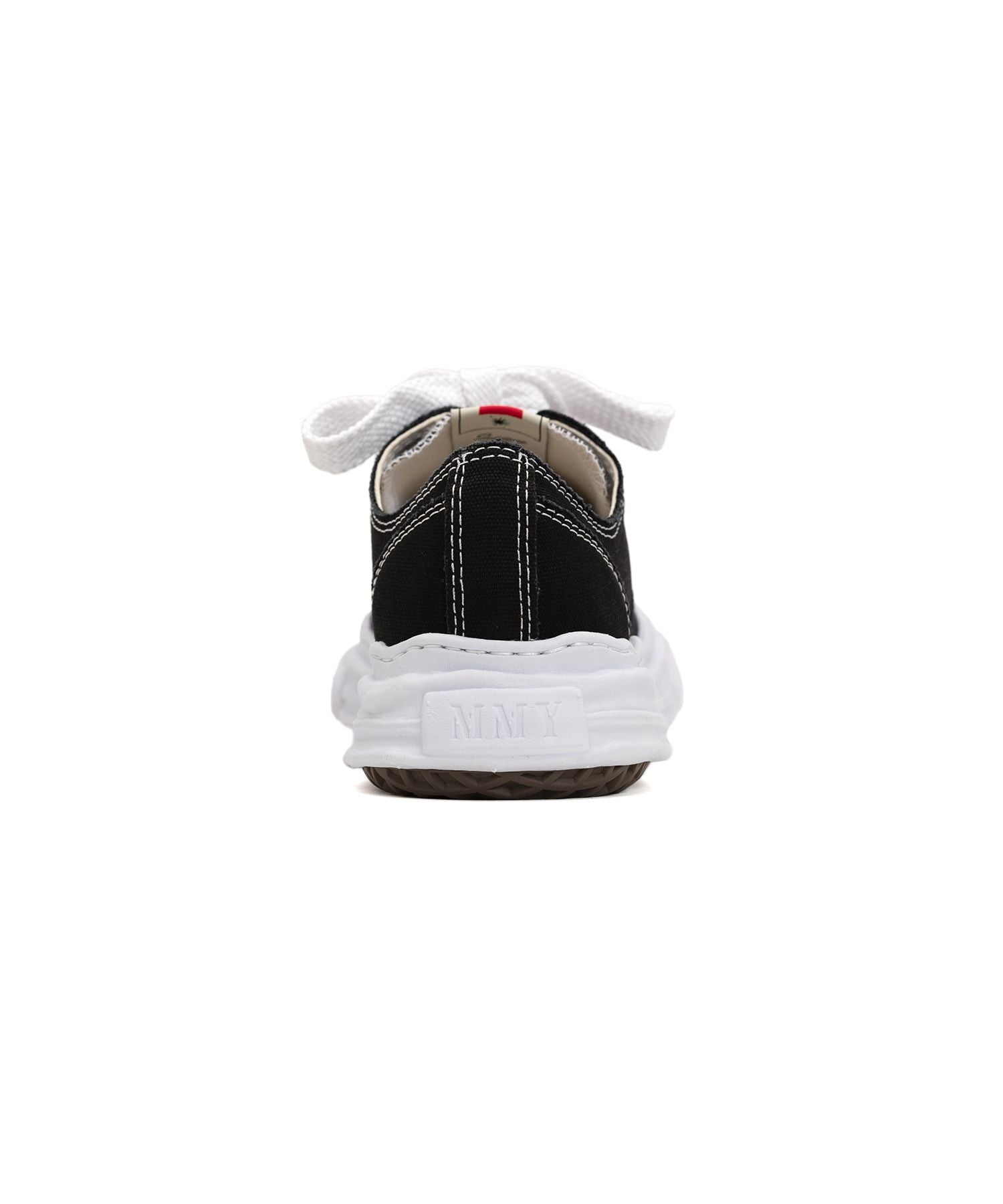 "HANK" OG Sole Canvas Low-top Sneaker - BLACK