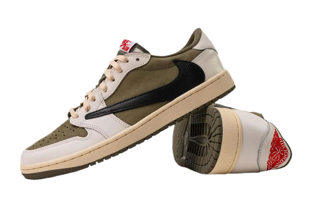 Jordan 1 Retro Low OG SP Travis Scott Olive