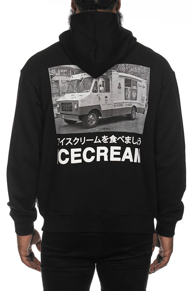 Icecream The Truck Hoodie Suit Black
