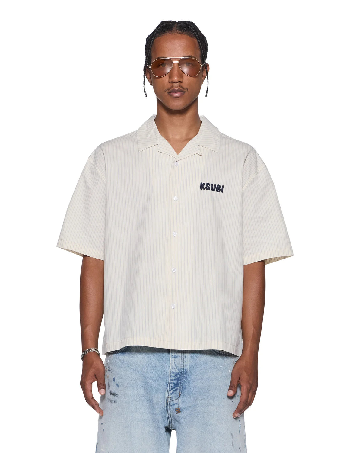 KSUBI ROYALTY DINER SS SHIRT KRETE STRIPE