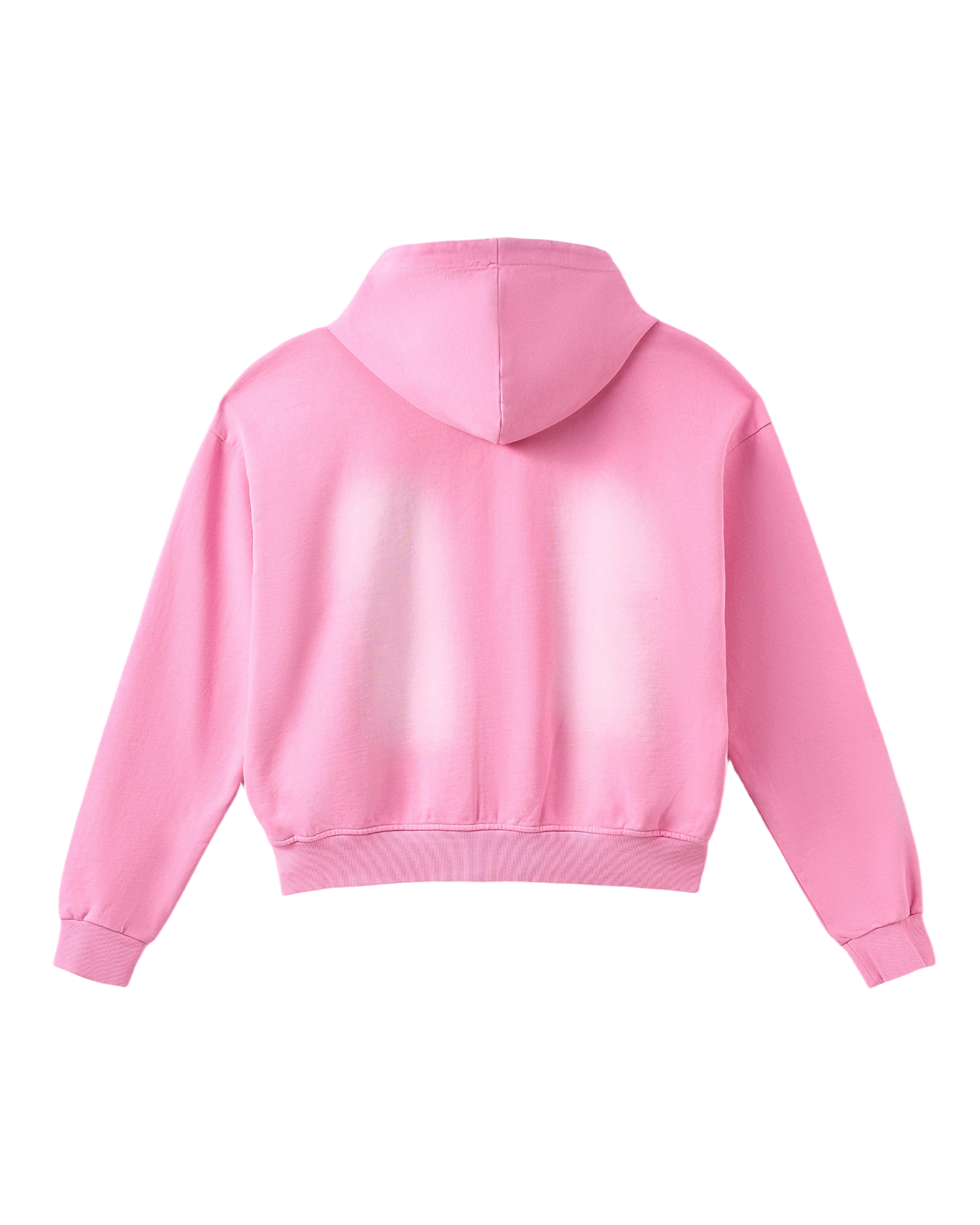CRYSTAL CACTUS ZIP HOODIE - PINK