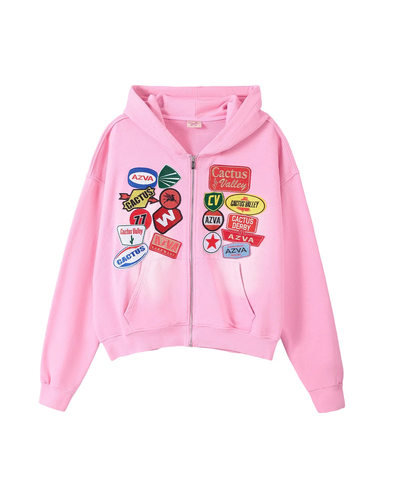 AZVA Rest Stop Hoodie - Pink