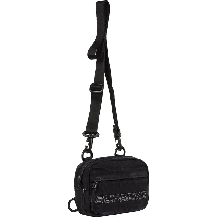 Denim Mini Shoulder Bag 'Black'
