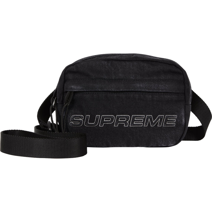 Denim Mini Shoulder Bag 'Black'