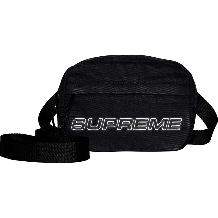Denim Mini Shoulder Bag 'Black'
