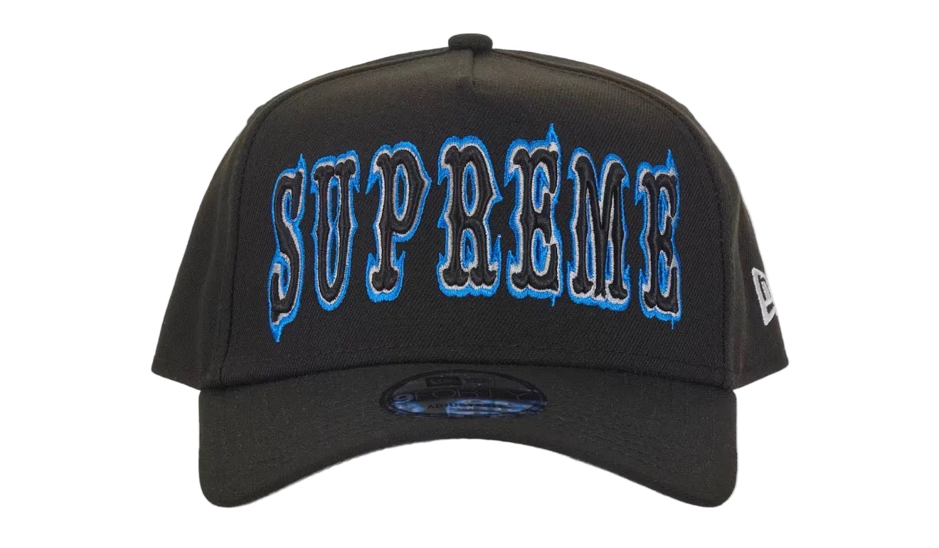 Gothic Outline Adjustable New Era 59Fifty Fitted Cap Black