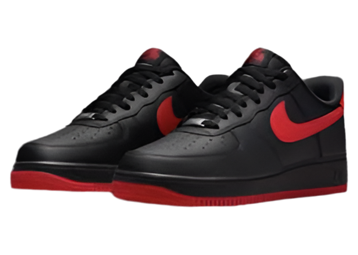 Nike Air Force One Black University Red