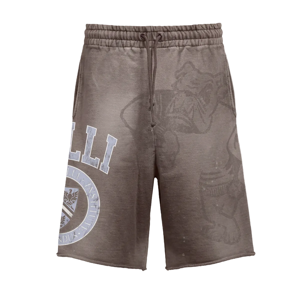 Nulli University Sweatshorts Brown