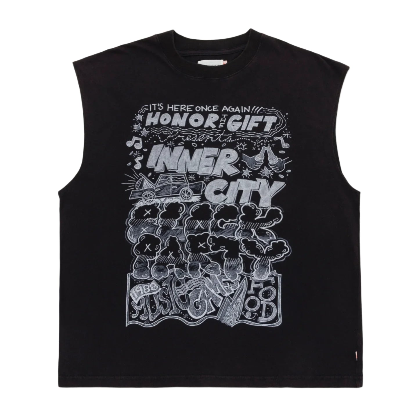 Block Party Cut-Off - Black