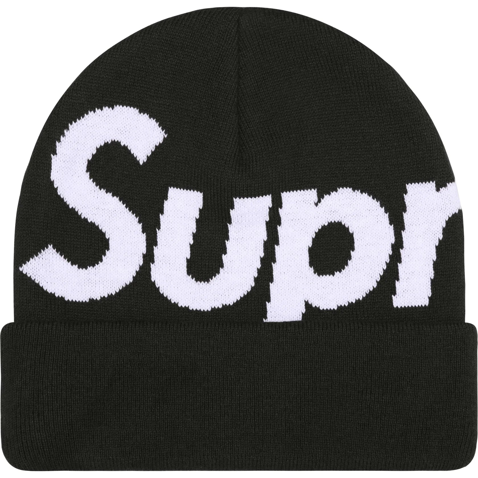 Supreme Big Logo Beanie (FW25) Black
