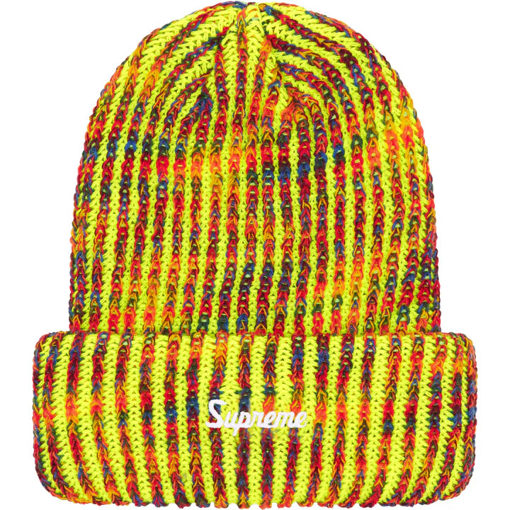 RAINBOW LOOSE GAUGE BEANIE
