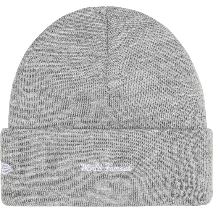 Supreme x New Era Box Logo Beanie (FW25) HEATHER GREY