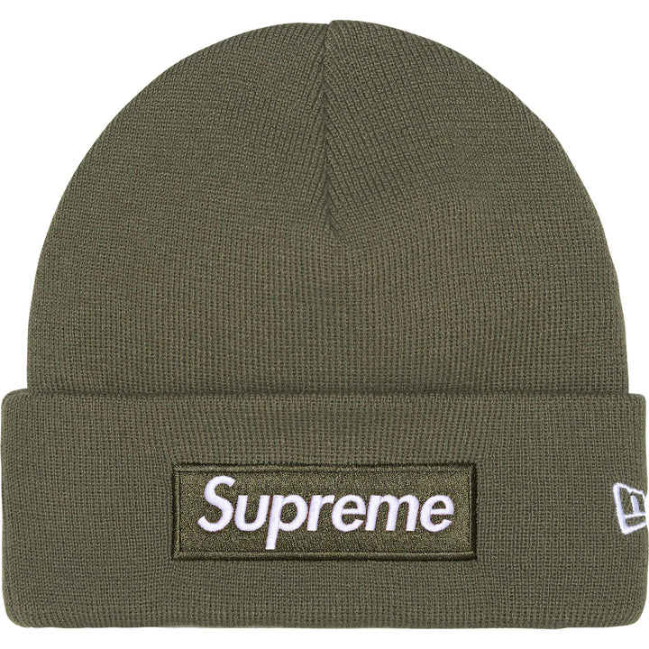 Supreme x New Era Box Logo Beanie (FW25) LIGHT OLIVE