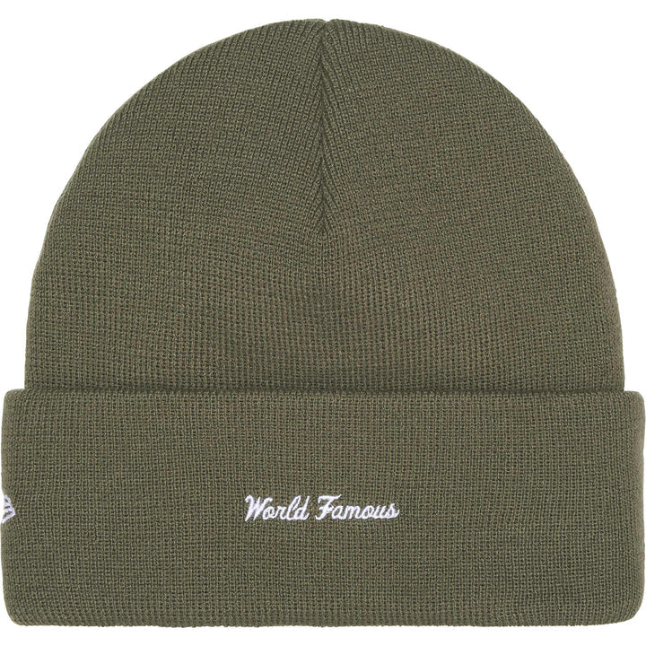 Supreme x New Era Box Logo Beanie (FW25) LIGHT OLIVE