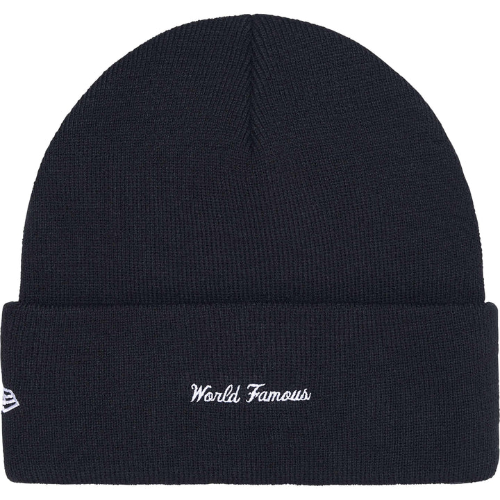 Supreme x New Era Box Logo Beanie (FW25) NAVY