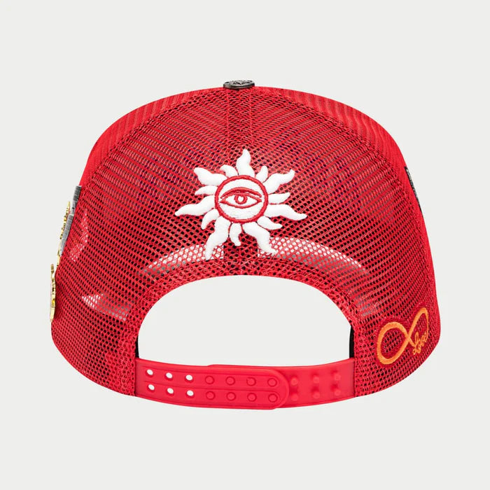 Godspeed Forever Trucker Hat Red/White/Blue