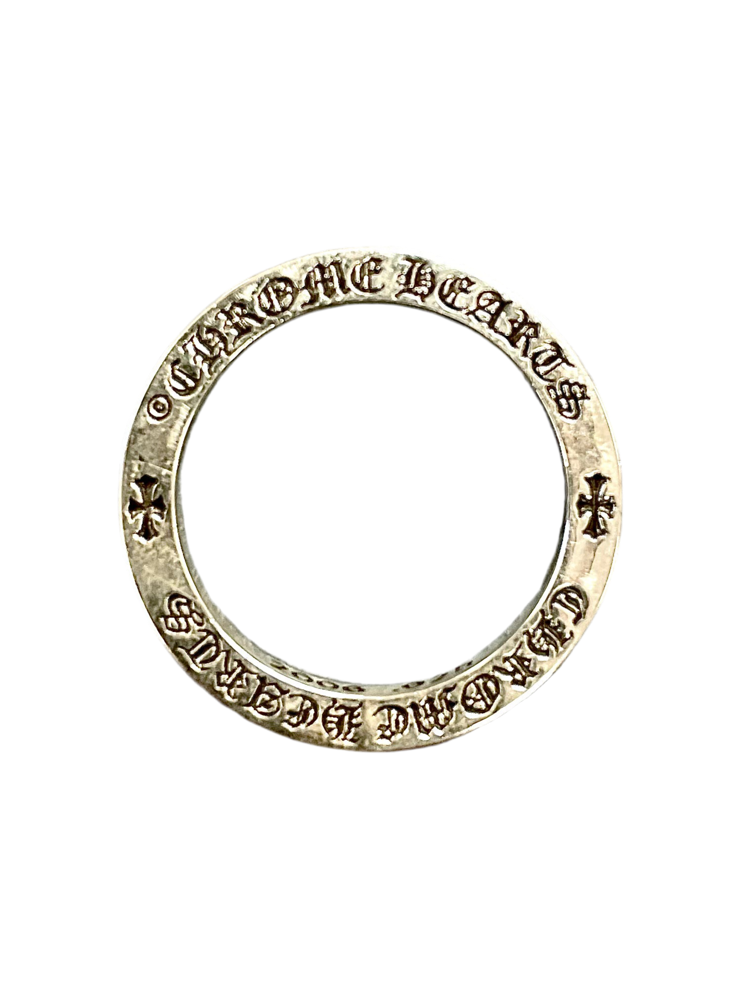 CHROME HEARTS PARIS EXCLUSIVE F**CK YOU SILVER RING