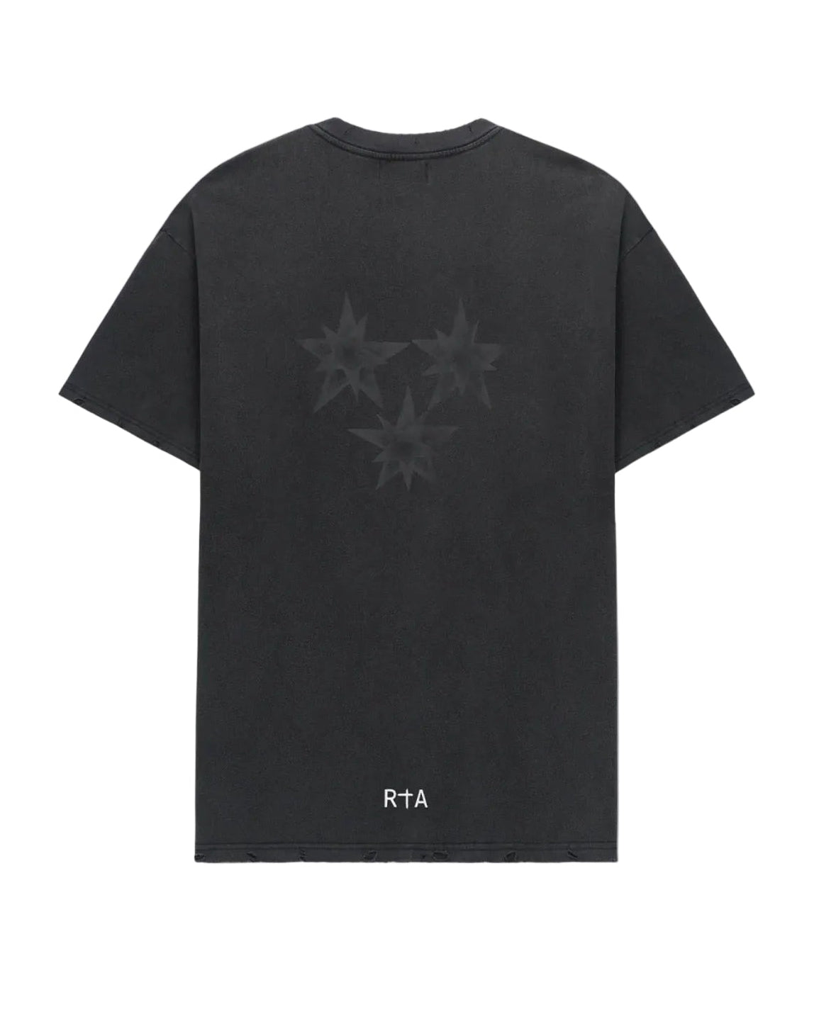 COLIN OVERSIZED SHORT SLEEVE TEE | BLACK SMOKY STARS