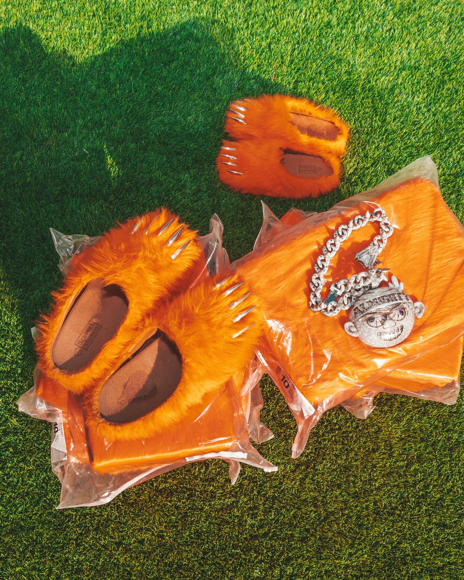 Bravest Studios Bear Claw Mule Chief Keef x Glo Gang Glorange