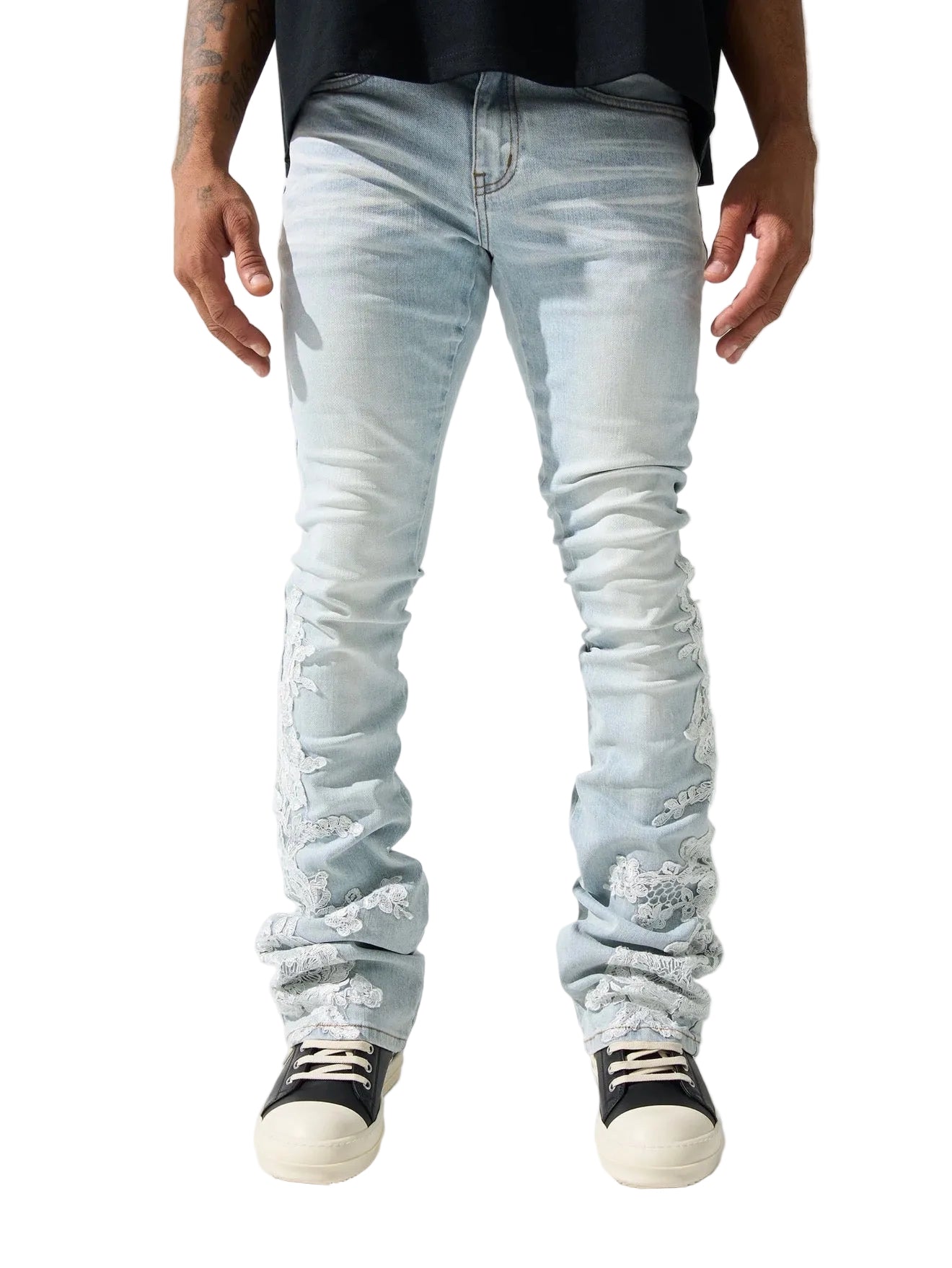 "GARDEN" Stacked Jeans serenede