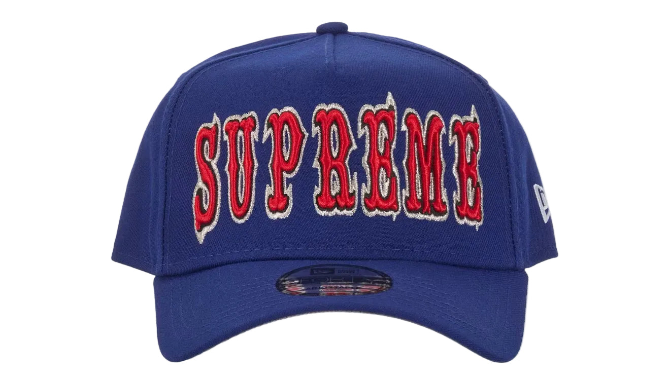 Gothic Outline Adjustable New Era 59Fifty Fitted Cap Royal