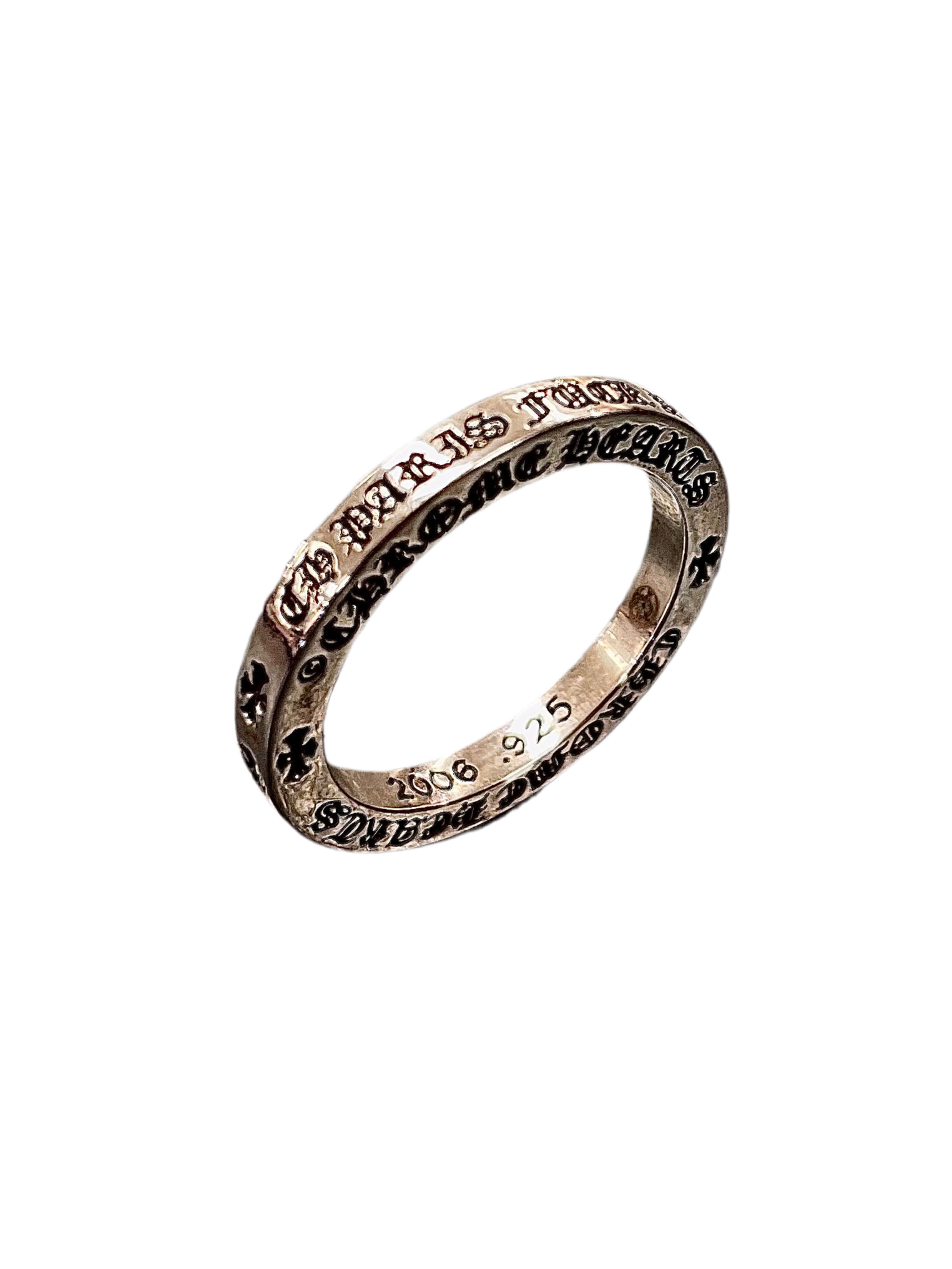 CHROME HEARTS PARIS EXCLUSIVE F**CK YOU SILVER RING