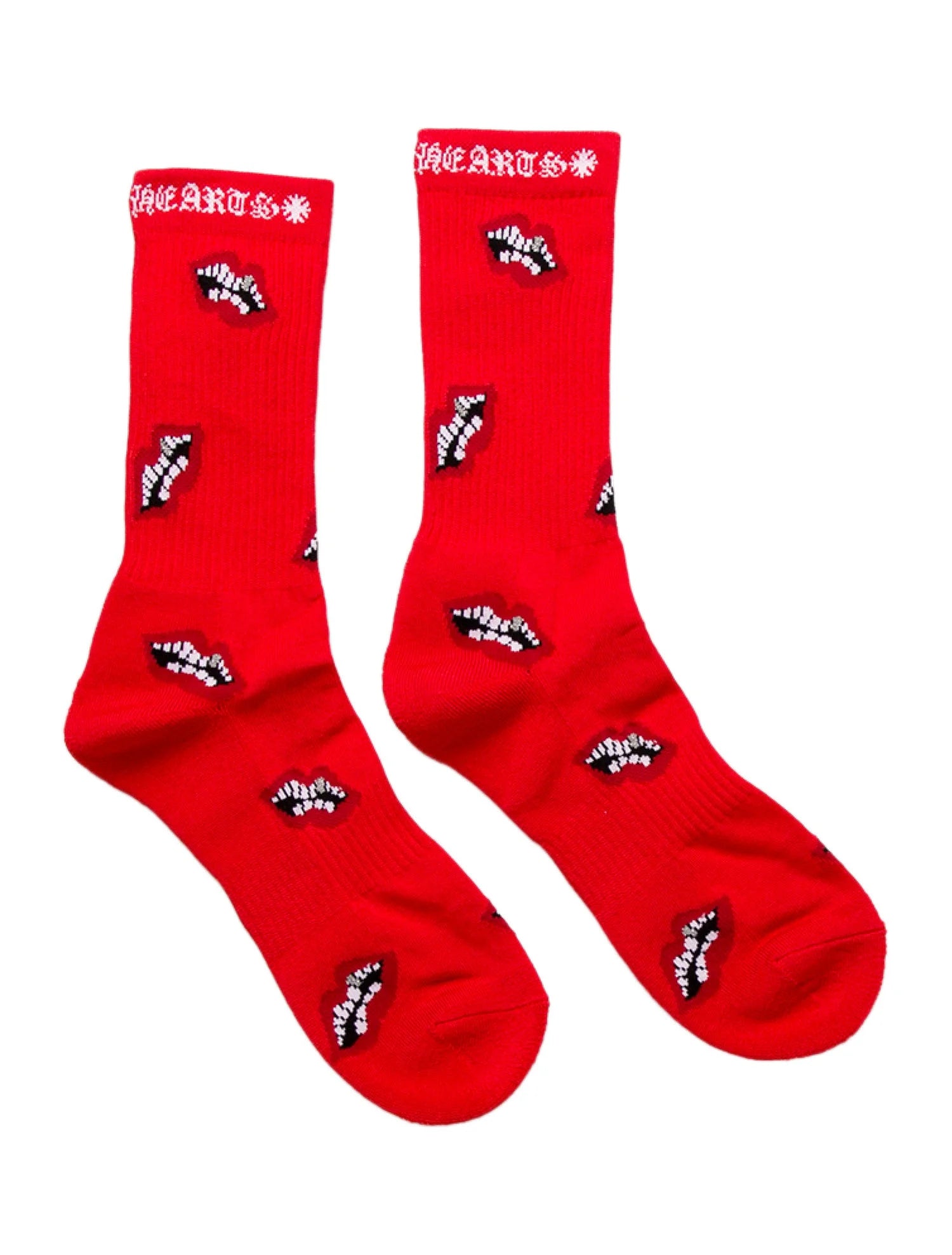 Chrome Hearts Matty Boy Chomper Socks Red