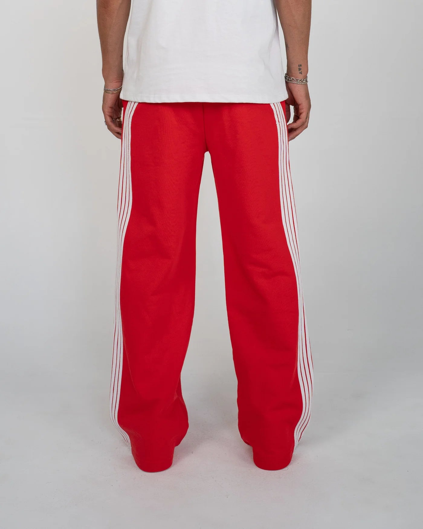 EPTM CURVE TERRY PANTS - RED