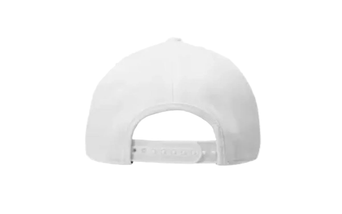 L/AB c/o Off-White Pinch Front Snapback Hat - WHITE