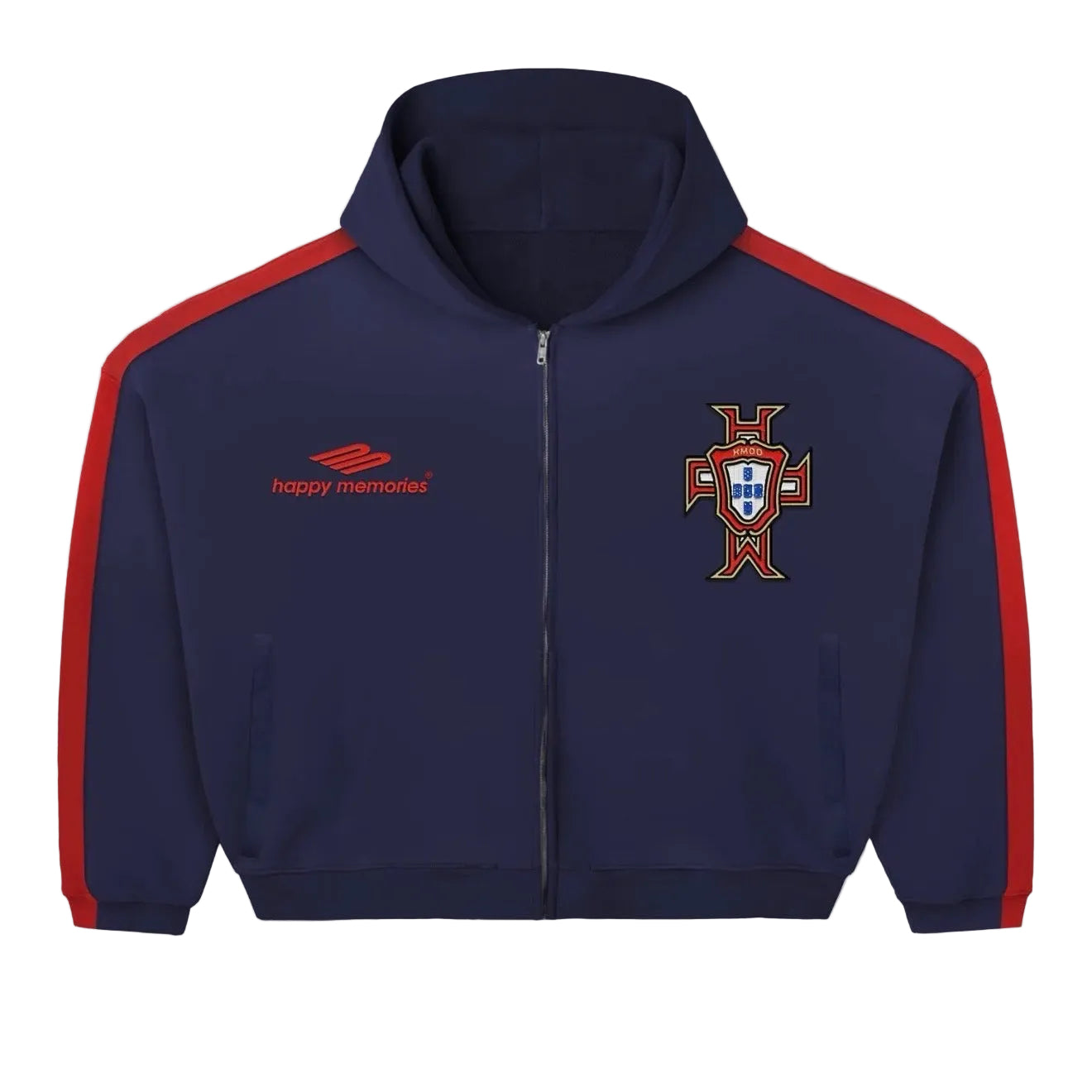 HMDD 'Red 10 Lisbon' Zip Up