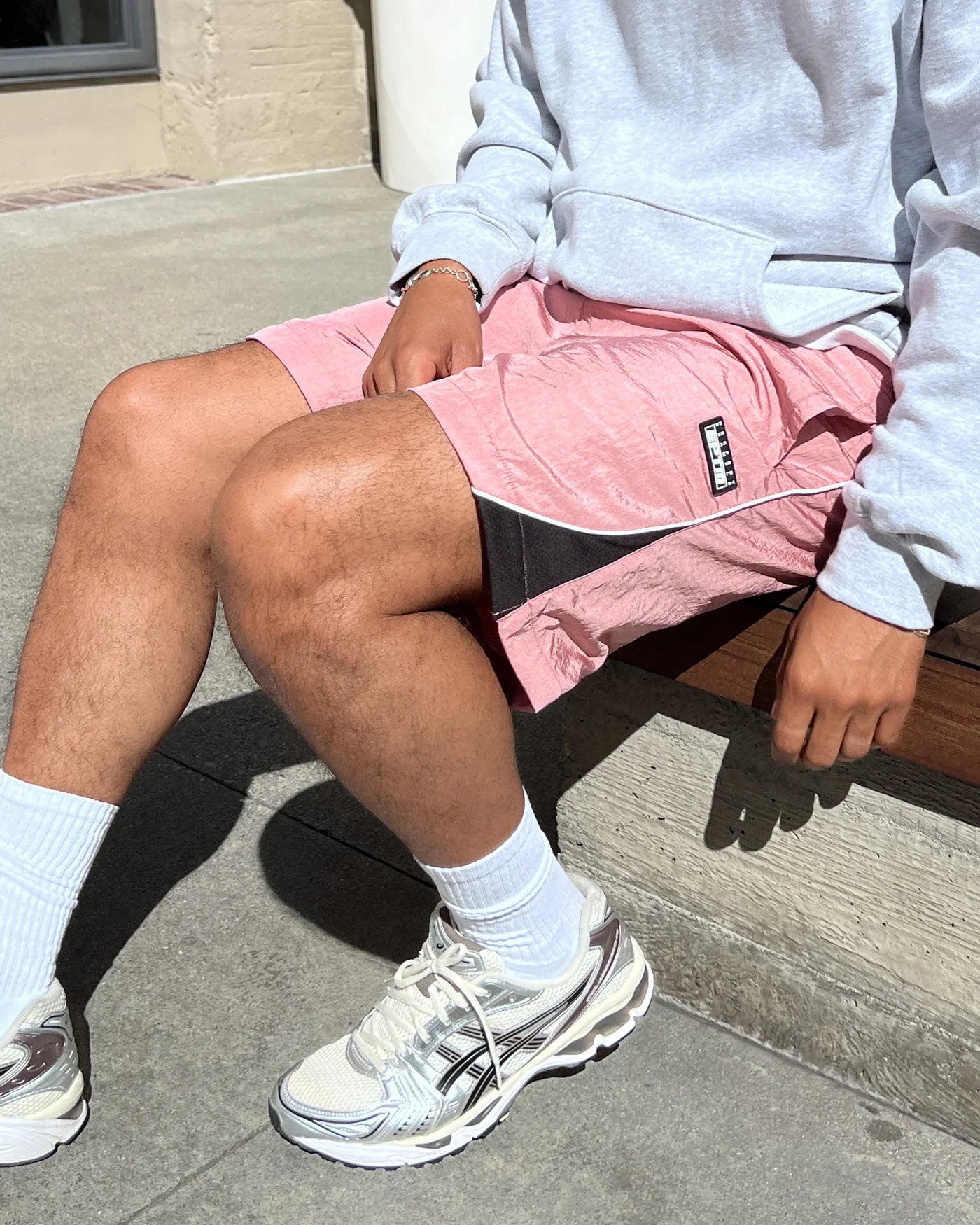 EPTM DERBY SHORTS - DUSTY PINK