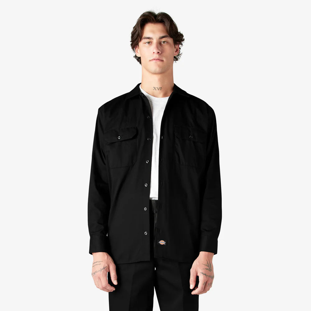 Long Sleeve Work Shirt (black)