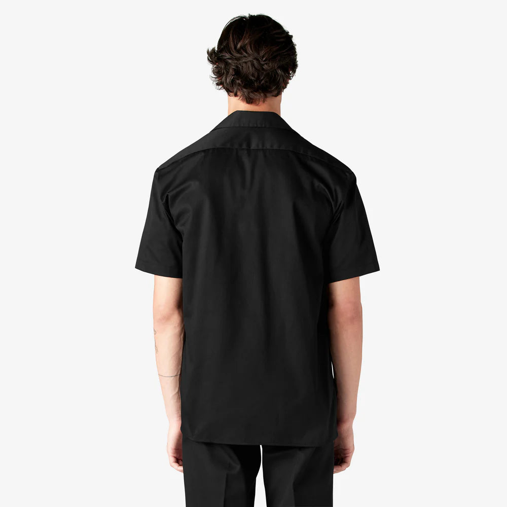 Short Sleeve Work Shirt (BLACK)