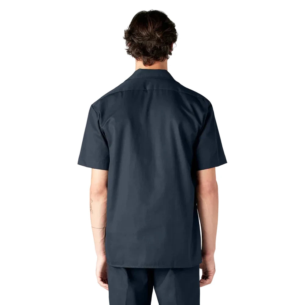 Short Sleeve Work Shirt ( Dark Navy )