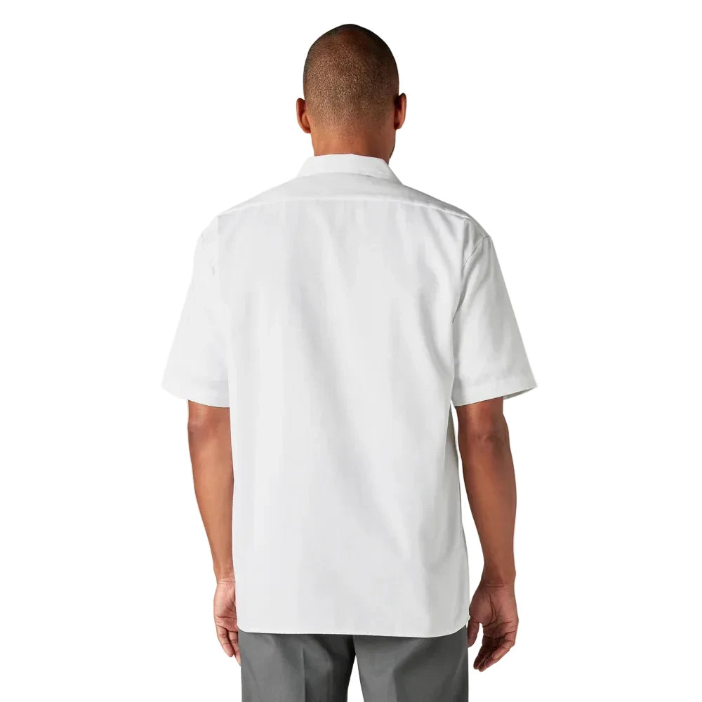 Short Sleeve Work Shirt ( White )