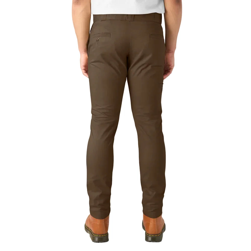 FLEX Skinny Fit Double Knee Work Pants ( Timber Brown )