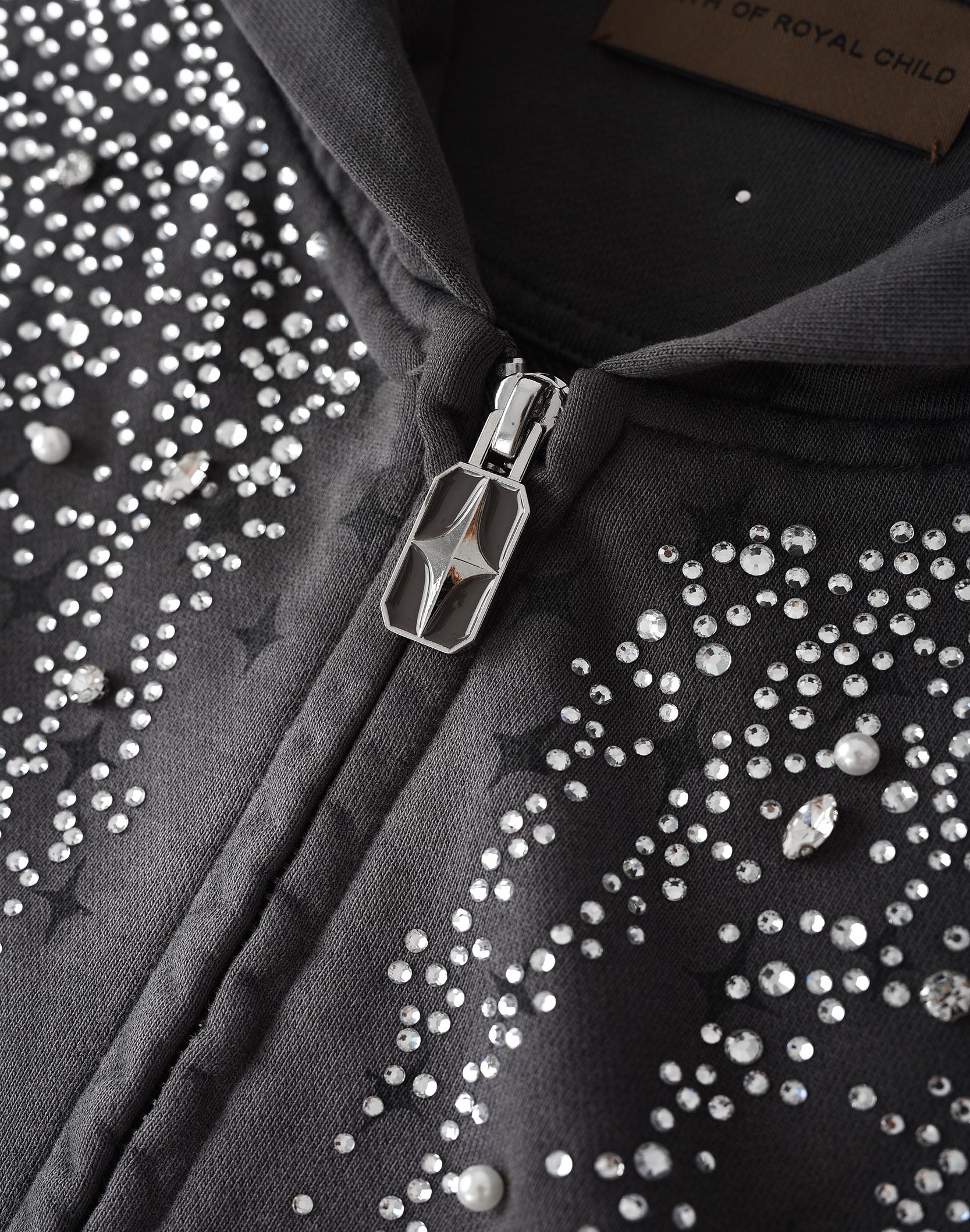 20K Steller Diamond Hoodie In BLK