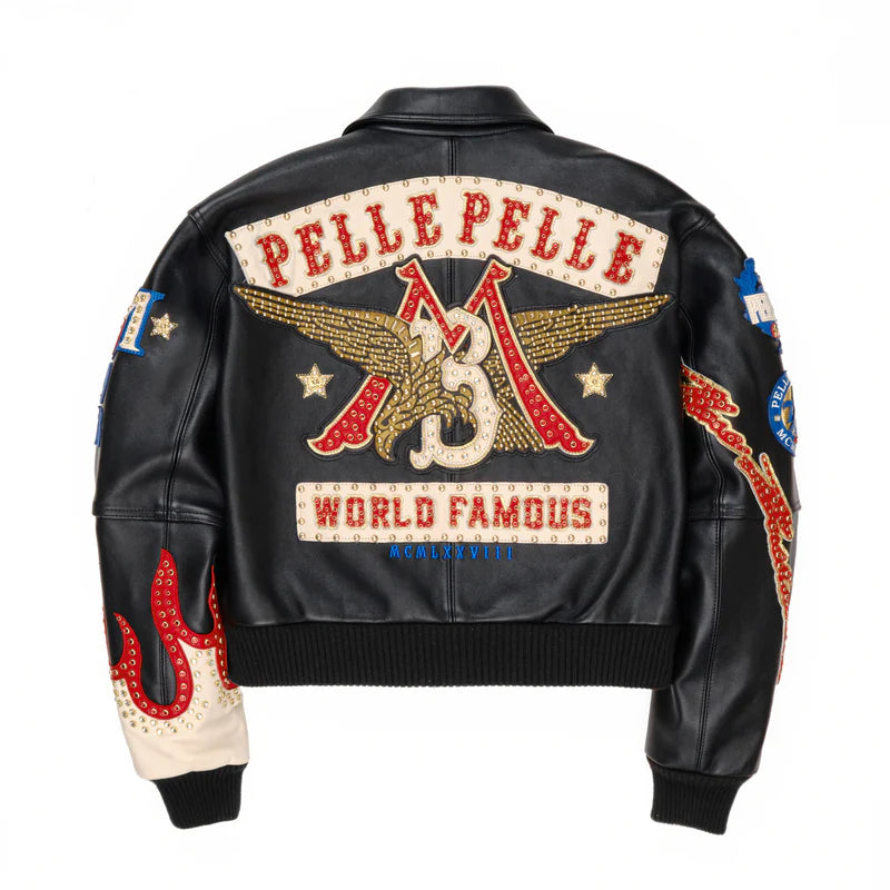 WORLD FAMOUS PELLE PELLE WOMENS JACKET