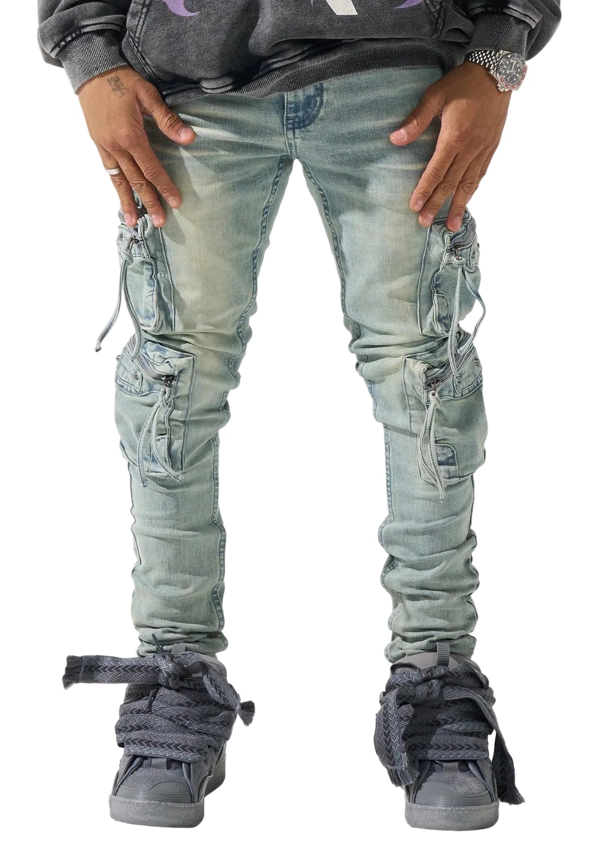 SERENEDE GENESYS CARGO JEANS EARTH