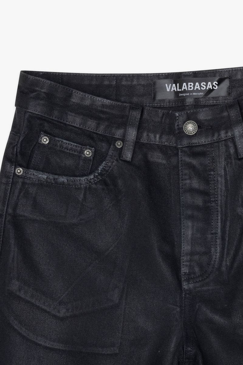 Mr. Baggy Black Wash Waxed