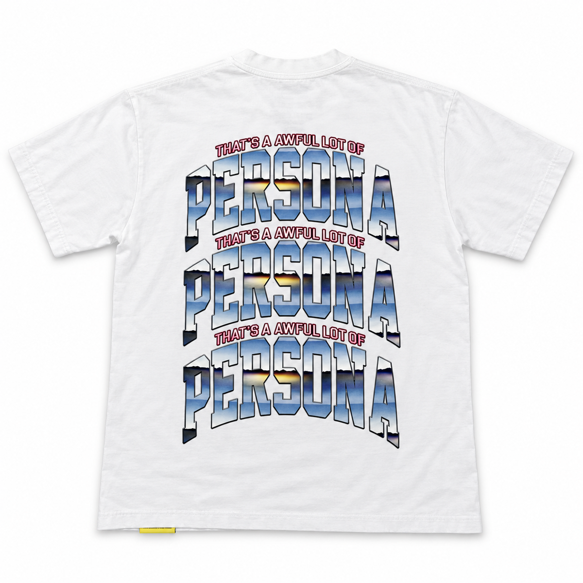 ALOCS PERSONA PINT PARADISE TEE 'WHITE'