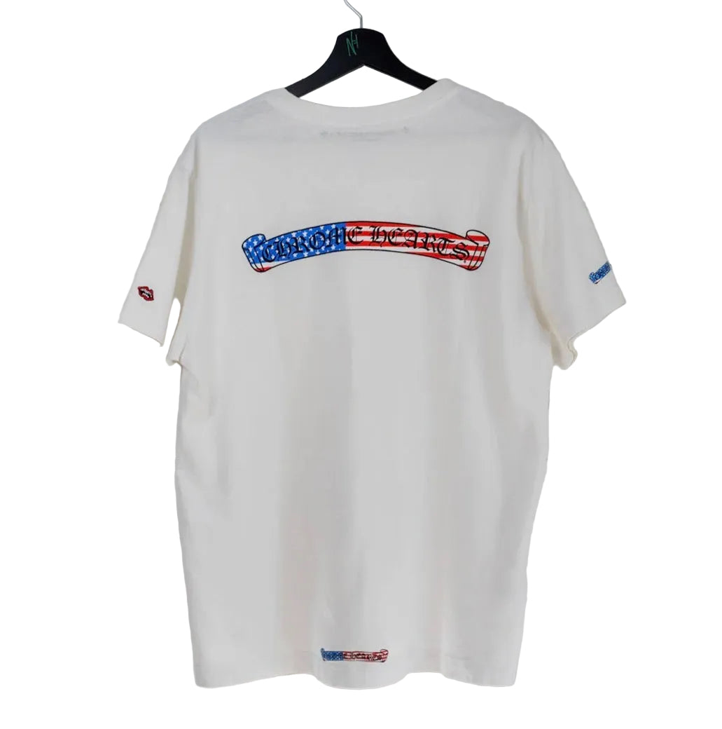 Chrome Hearts x Matty Boy 4th Of July T-Shirt 'White'