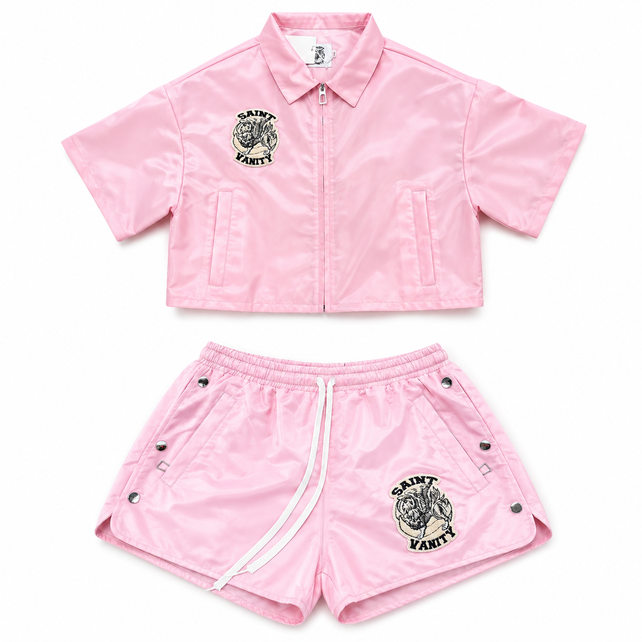 SAINT VANITY NYLON PINK SET (FEMME)