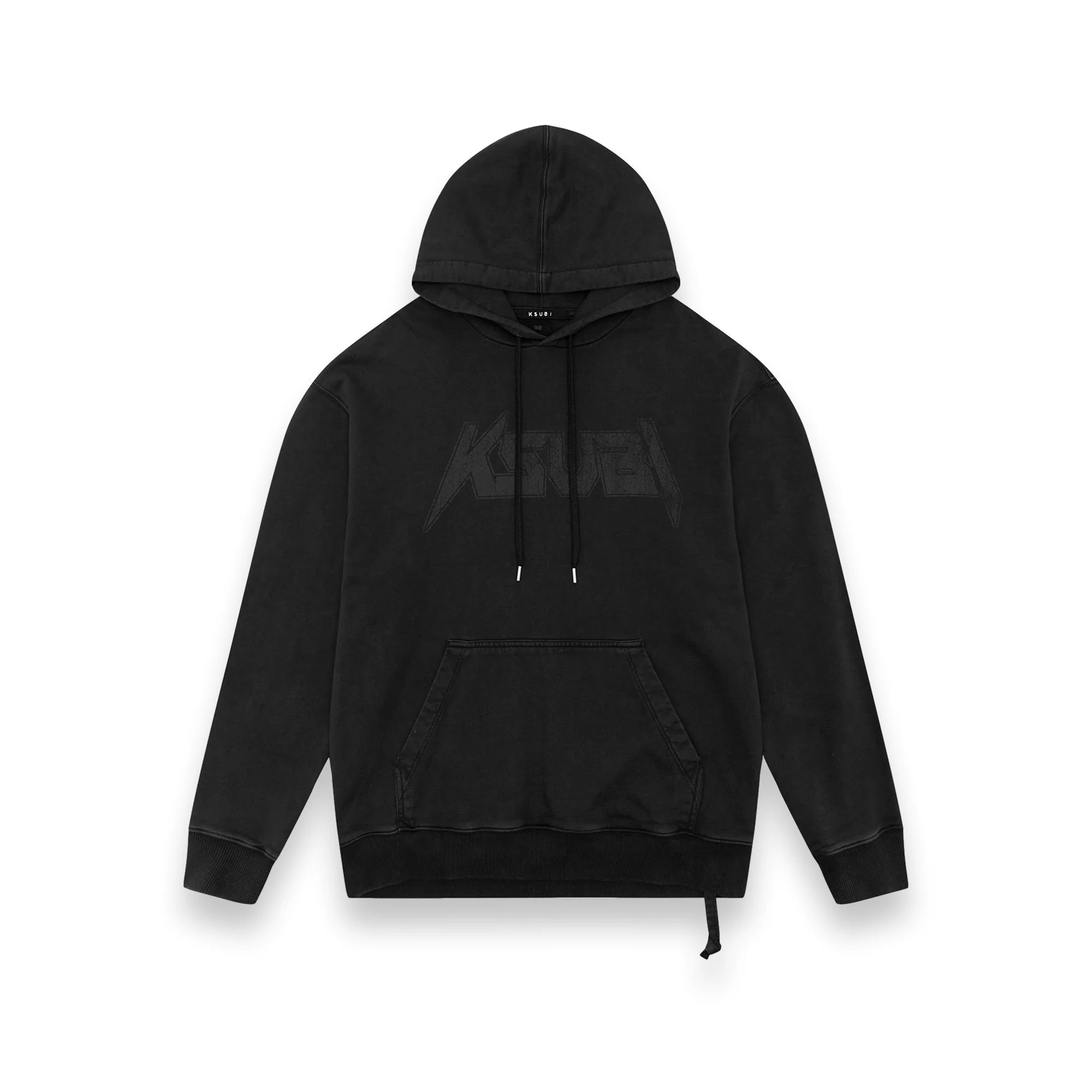 electric biggie hoodie old black