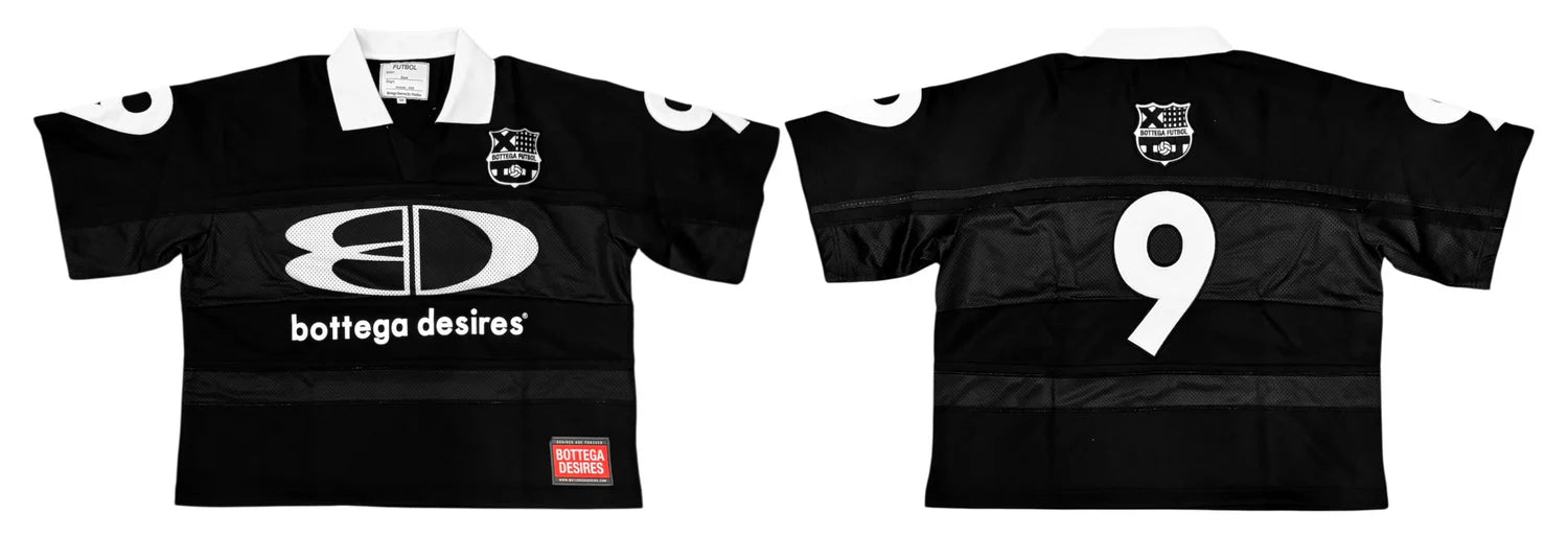 LTD ED. FUTBOL JERSEY (BLACK)