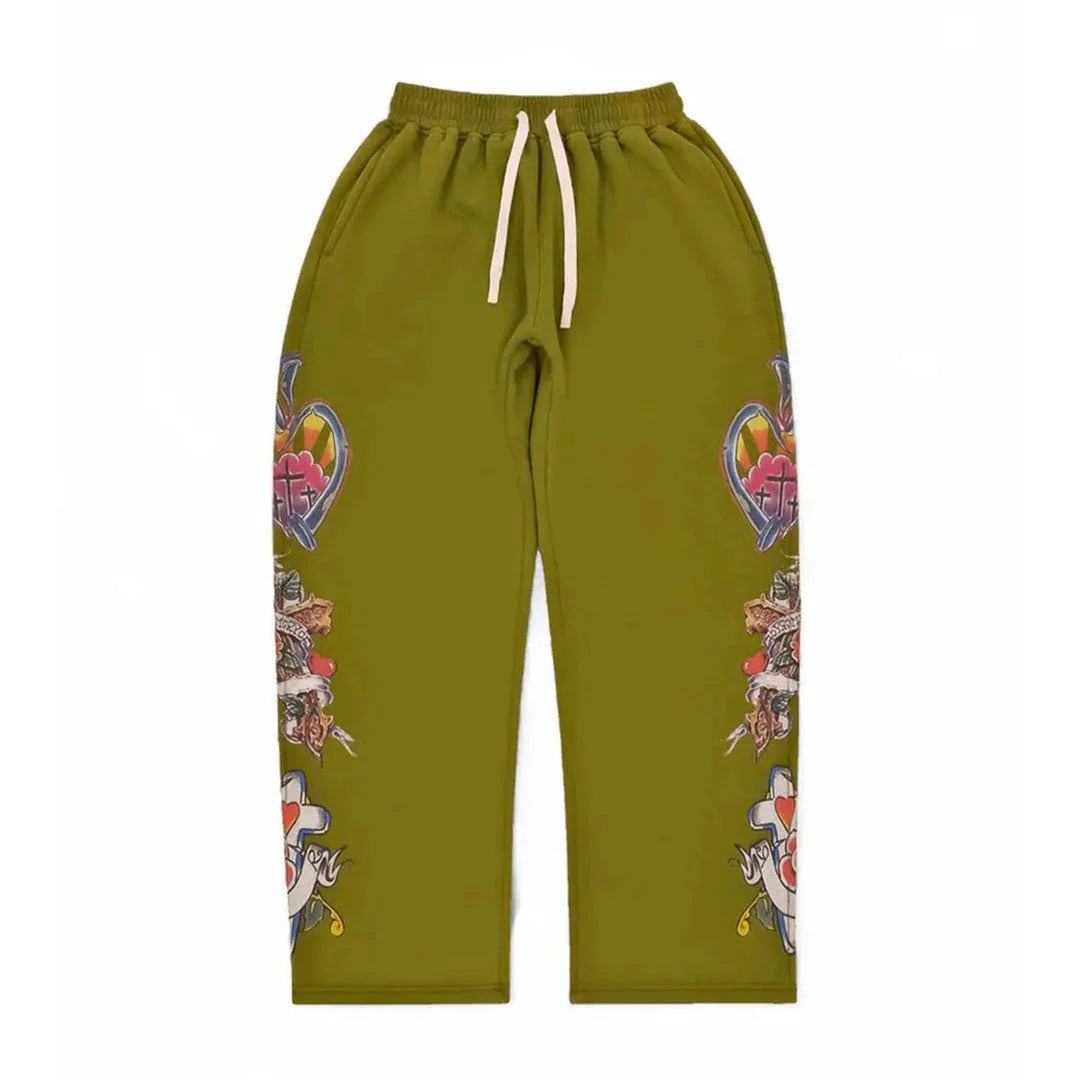 Risen King Jogging Suit (Moss)