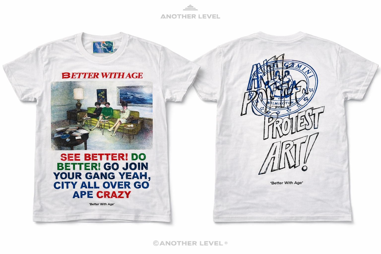Gibberish tee (WHITE)