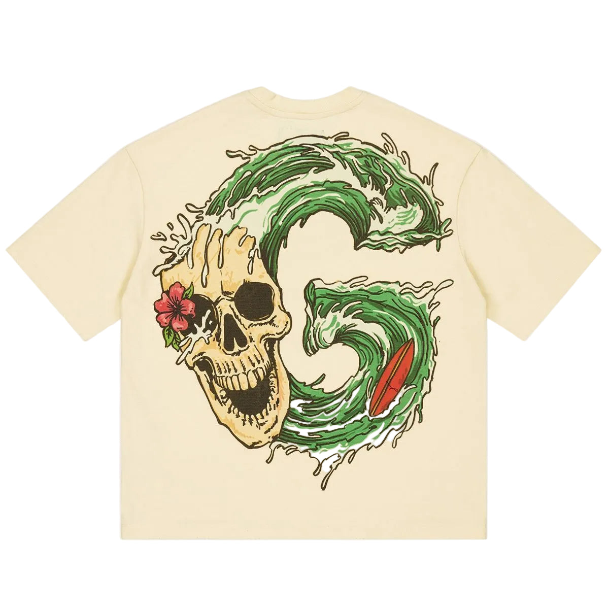SURFS UP T SHIRT (bone)