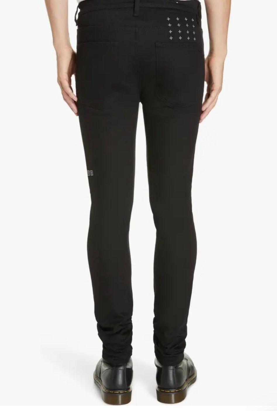 Ksubi Black Van Winkle Ace Slice Jeans